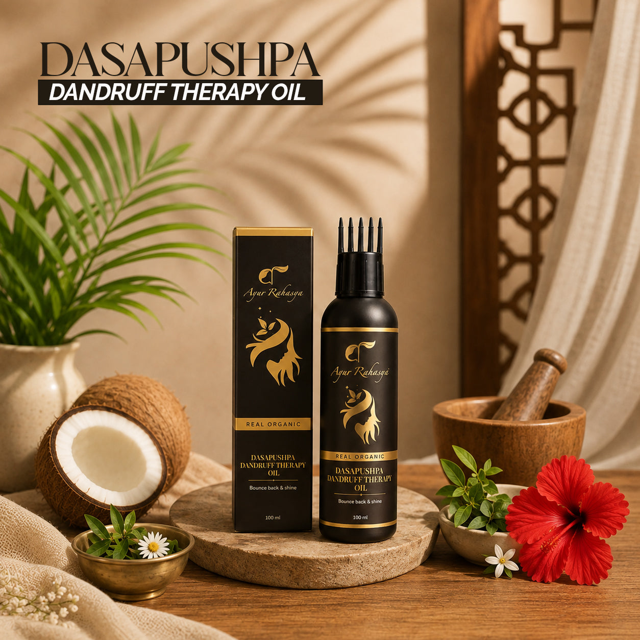 Dasapushpa Dandruff Therapy Oil – 100 ml