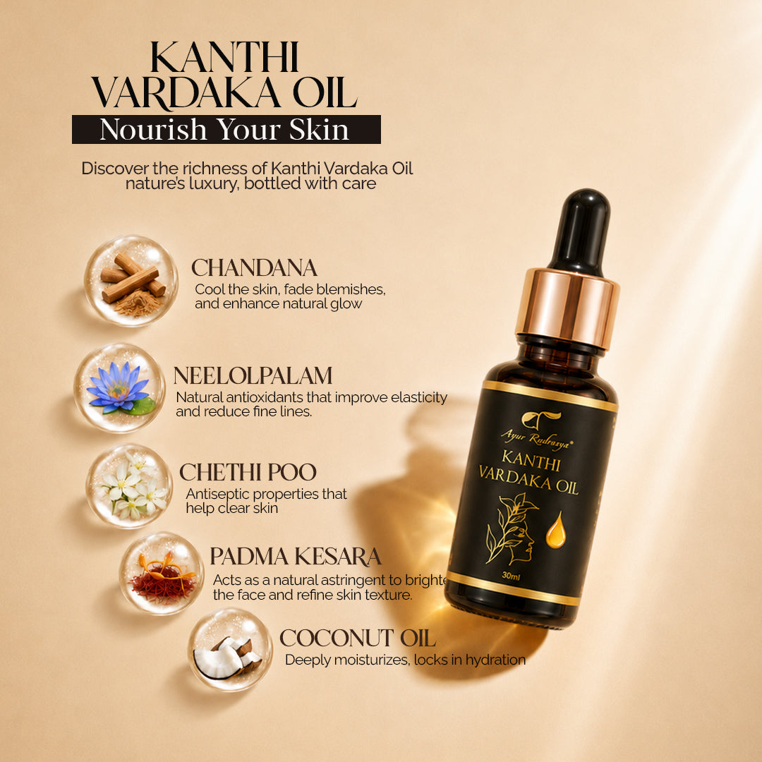 Kanthi Vardaka Face Oil – 10 ml