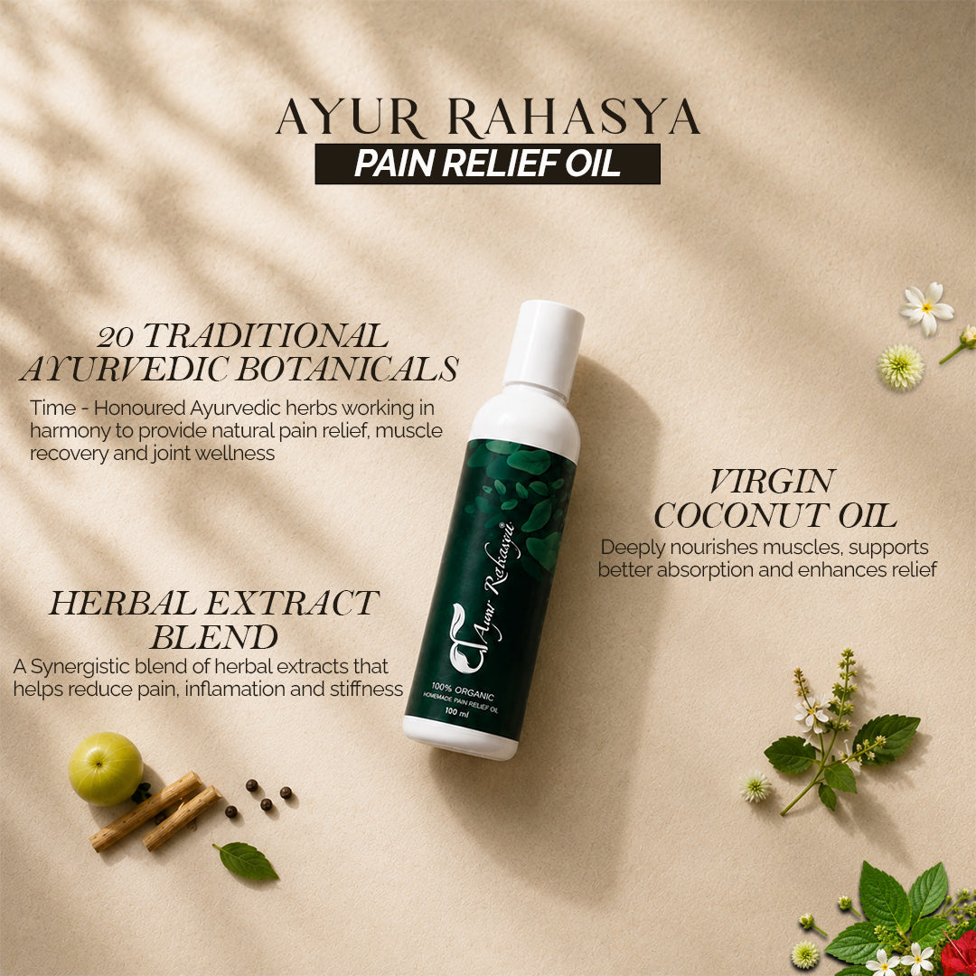 Ayurvedic Pain Relief Oil – 100 ml